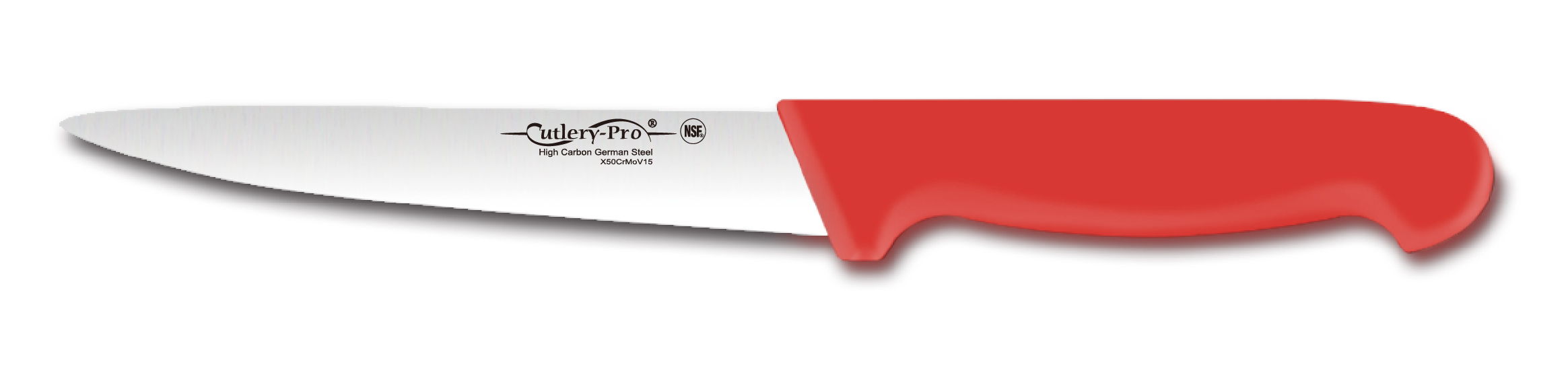 سكين طرف مدبب 13 cm أحمر مقبض — Cutlery Pro