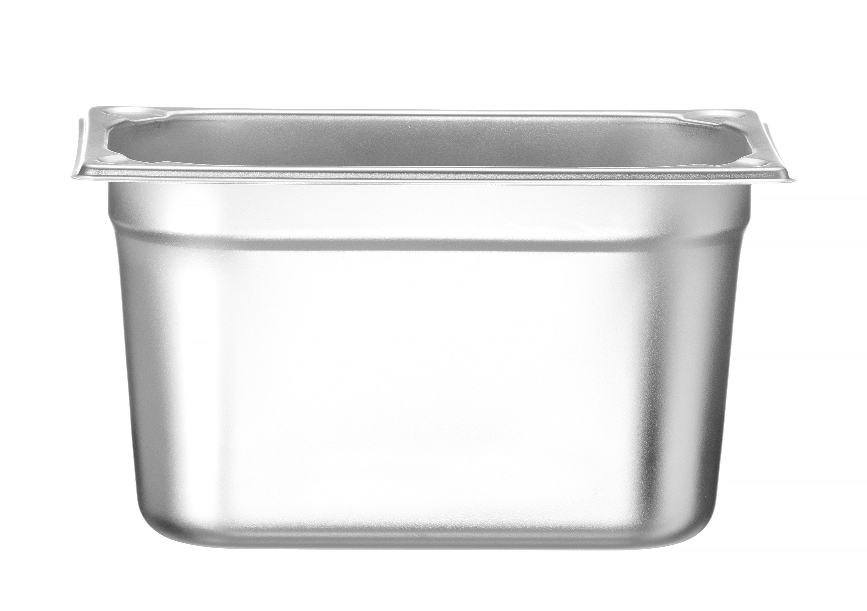 Stainless Steel Gastronorm Container GN 1/4 150mm — TKF France