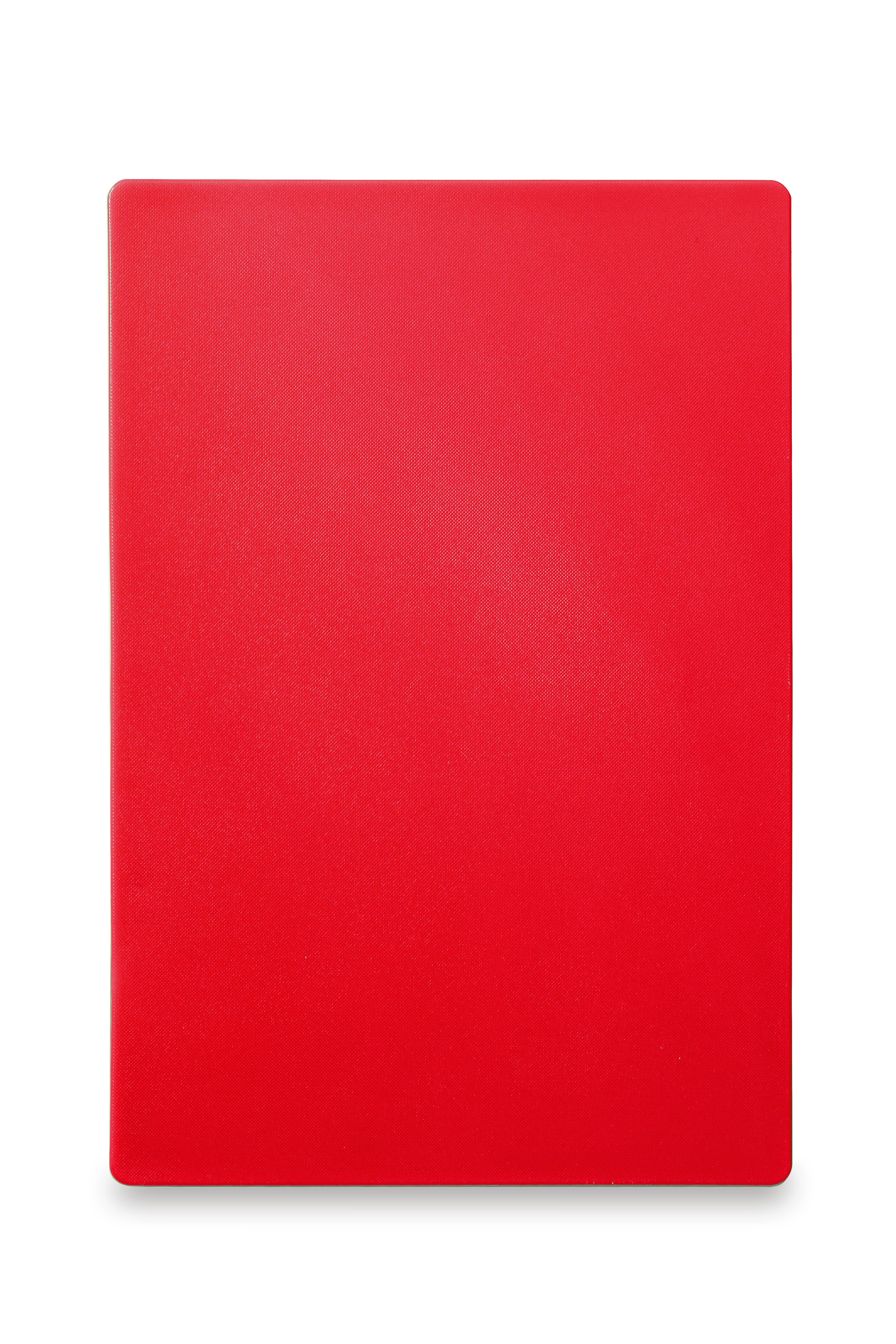 Red HACCP Cutting Board 600x400x18mm