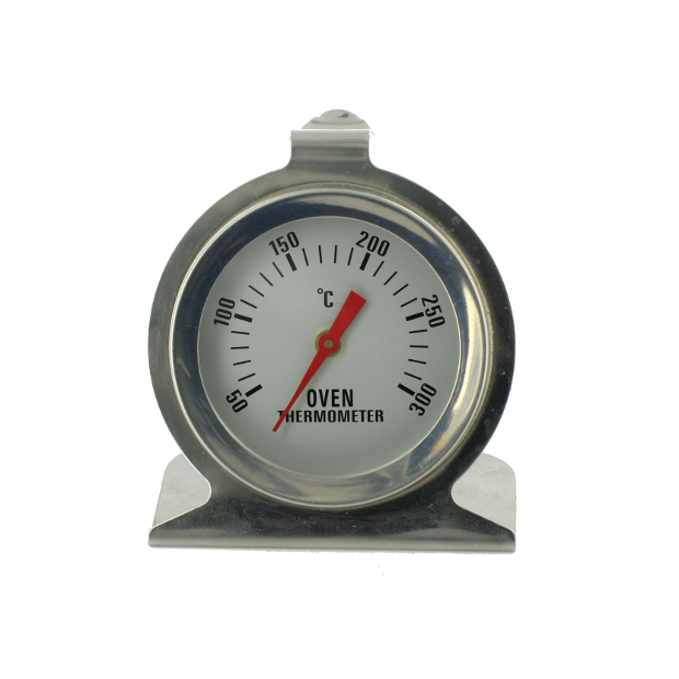 Dial Oven Thermometer Stainless Steel, Bimetal