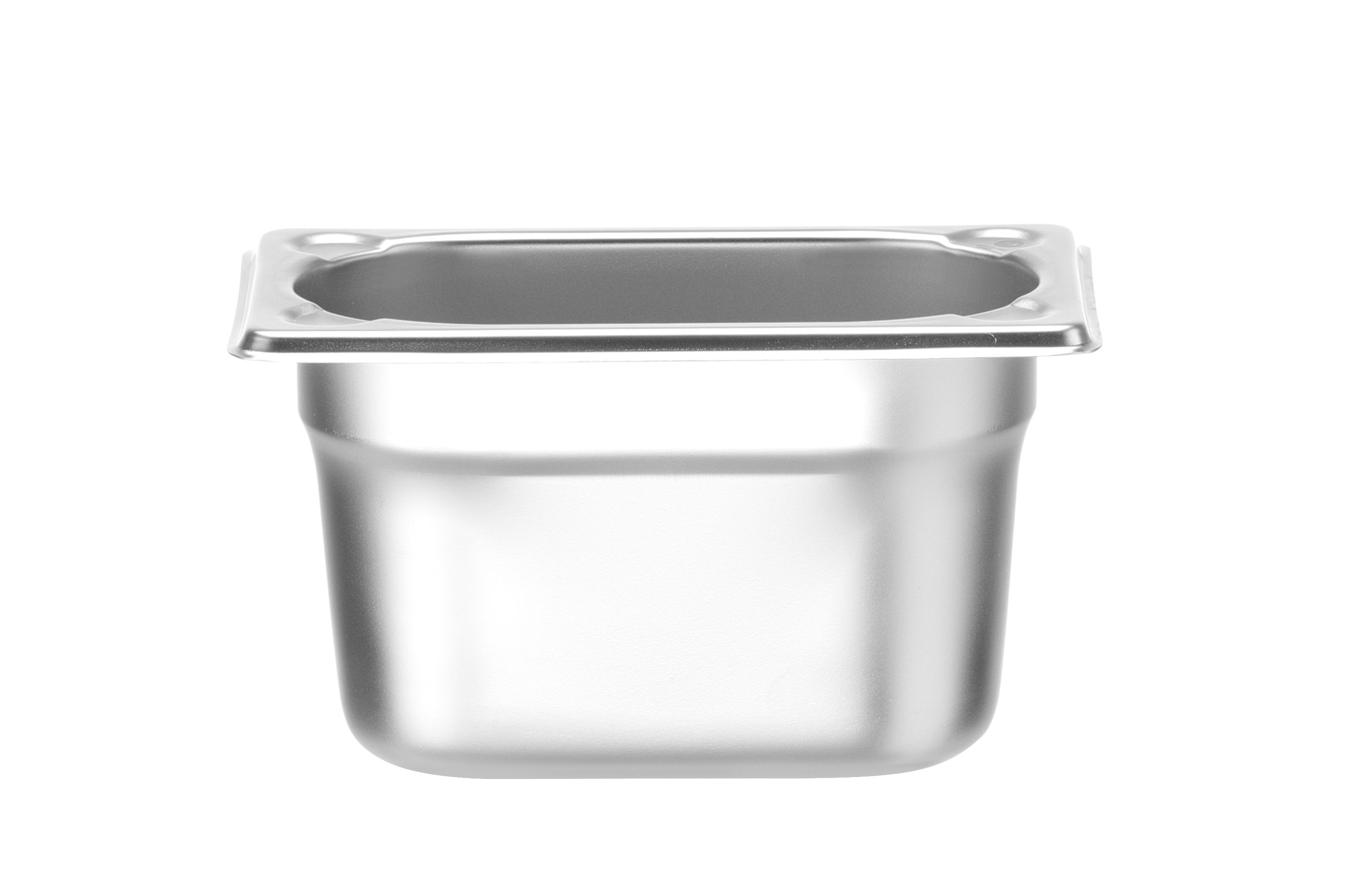 S/S Gastronorm Container GN 1/9 108x176x100mm