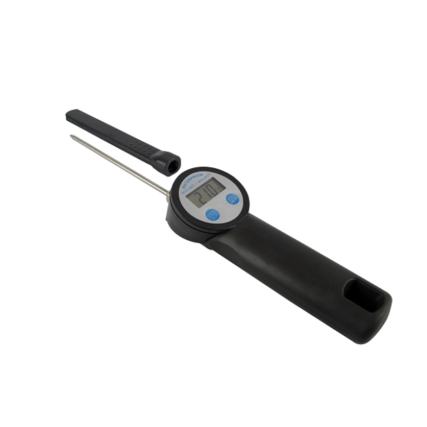 Digital Probe Thermometer with Stainless Handle