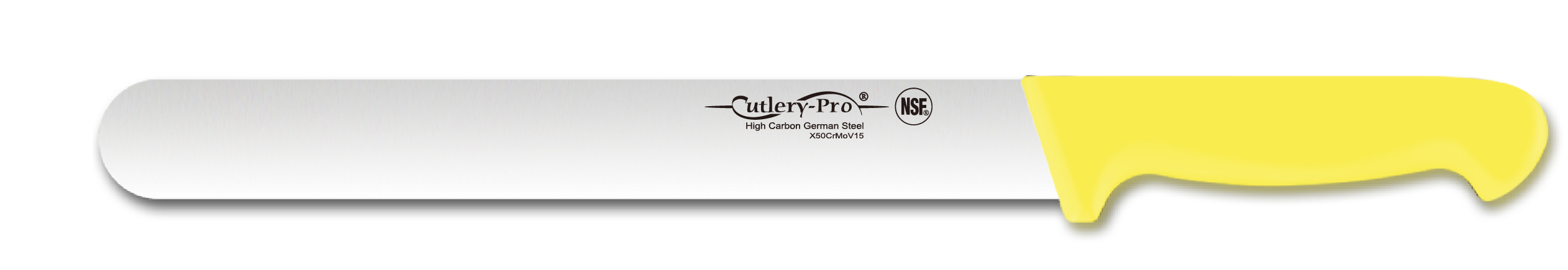 Shawarma Knife 30cm Plain Yellow Handle — Cutlery Pro