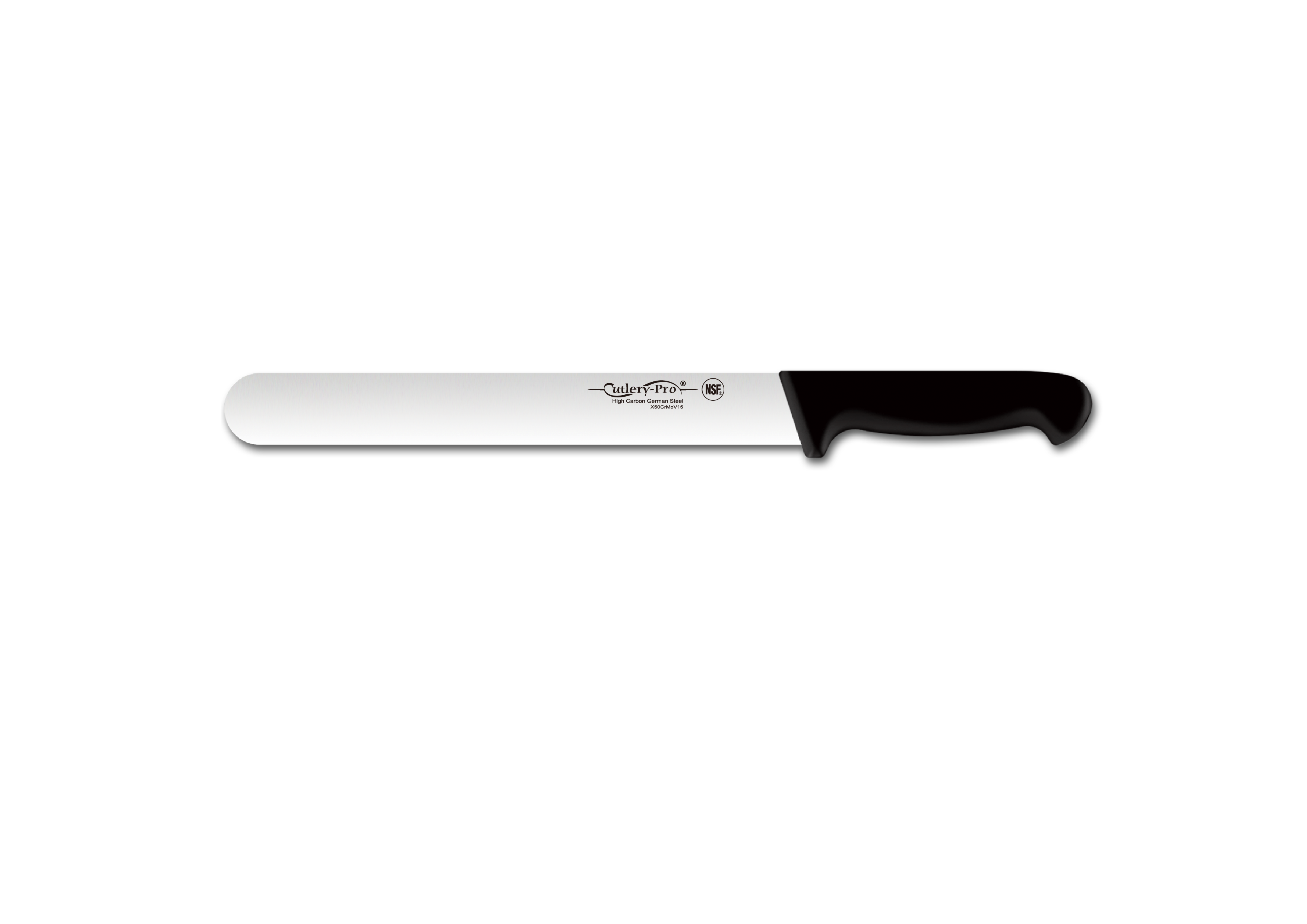 Shawarma Knife 30cm Plain Blade Red Handle RD201