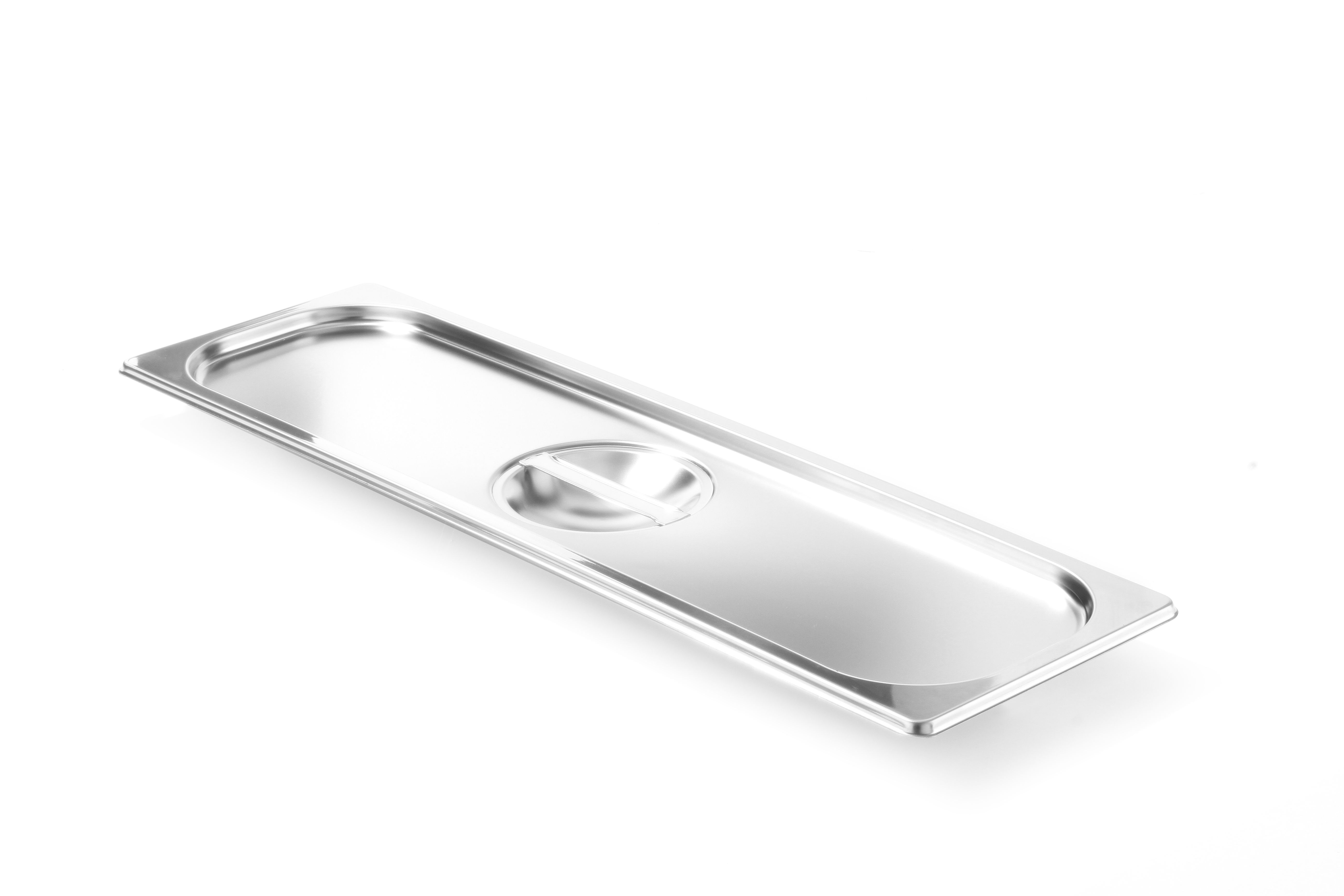 Stainless Steel Gastronorm Lid GN 2/4 with Handle