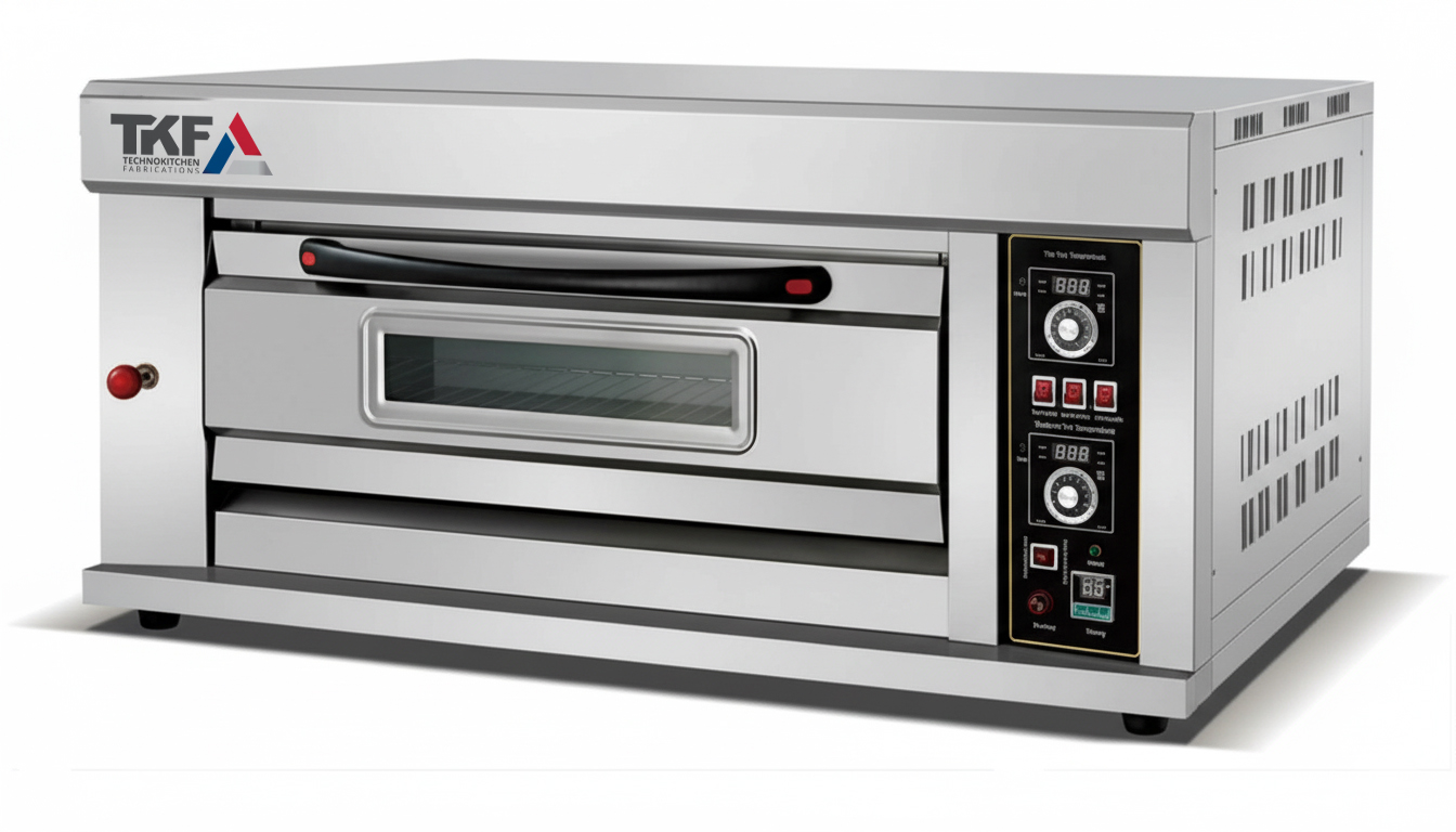 Gas Deck Oven 3-Tray 60x40cm — TKF France