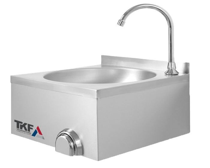 Knee-Operated Hand Wash Sink, 40x40cm — TKF France