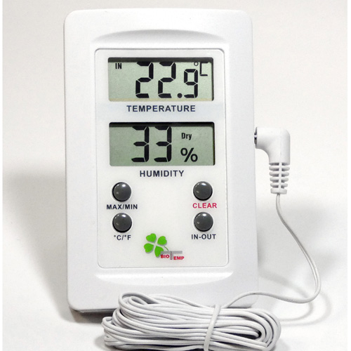 Dual Display Digital Thermo-Hygrometer — ALLA France