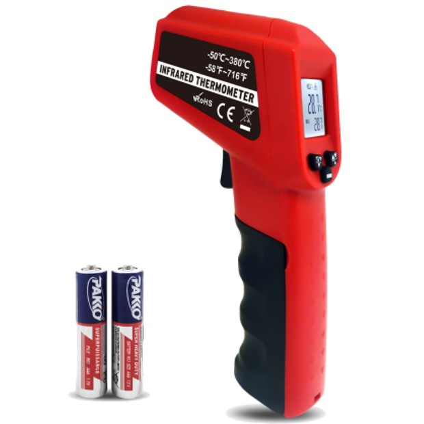 Adjustable Emissivity Infrared Thermometer