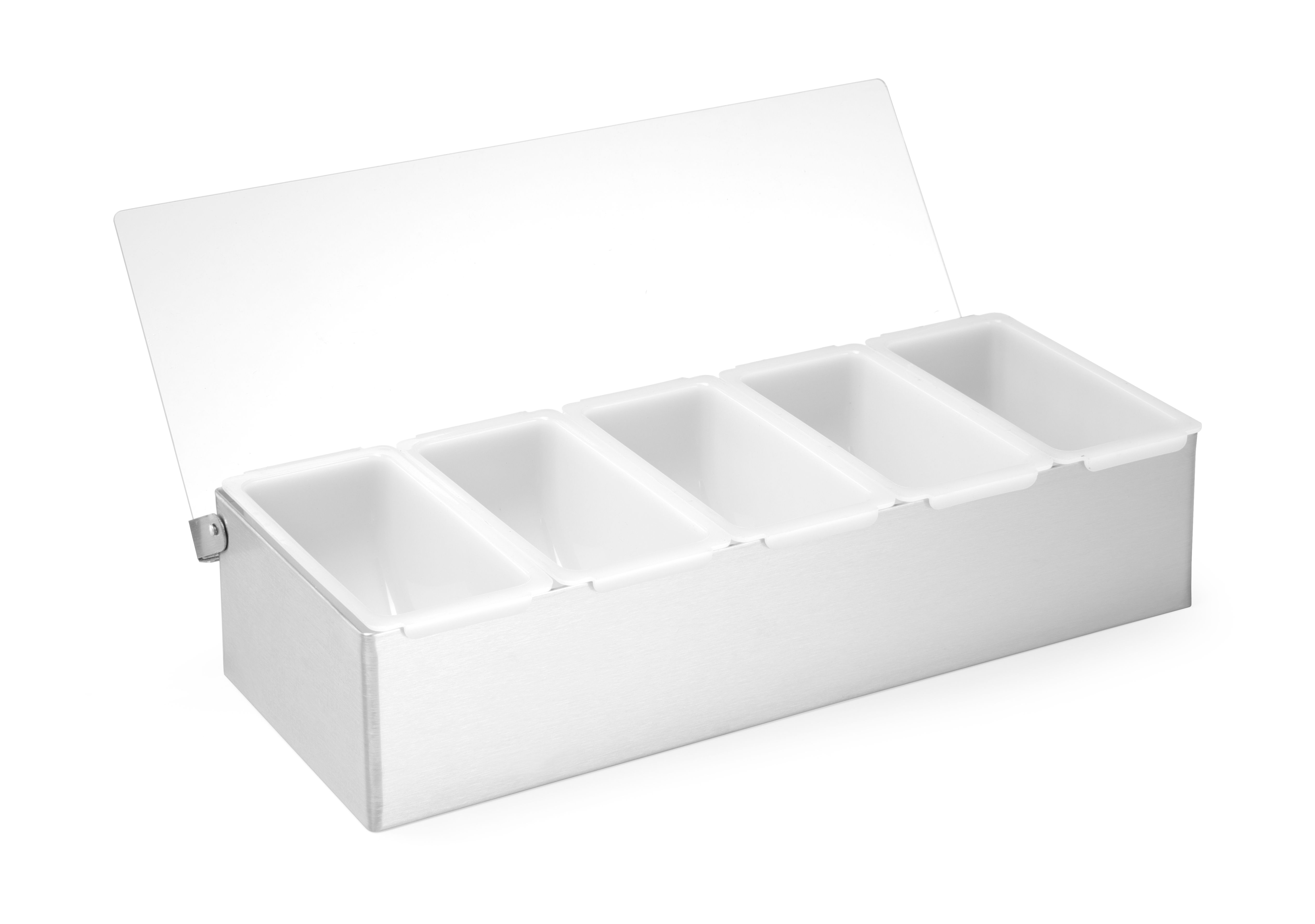 SS Condiment Holder 6 Grids 44.5x15x8.5cm