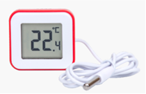 Mini Electronic Thermometer with Wired Probe