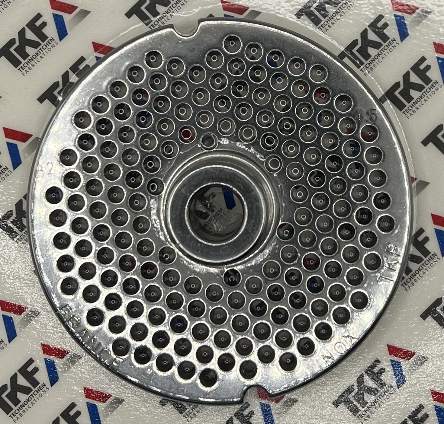 Meat Mincer Strainer Size 32, 4.5mm Holes — TKF France