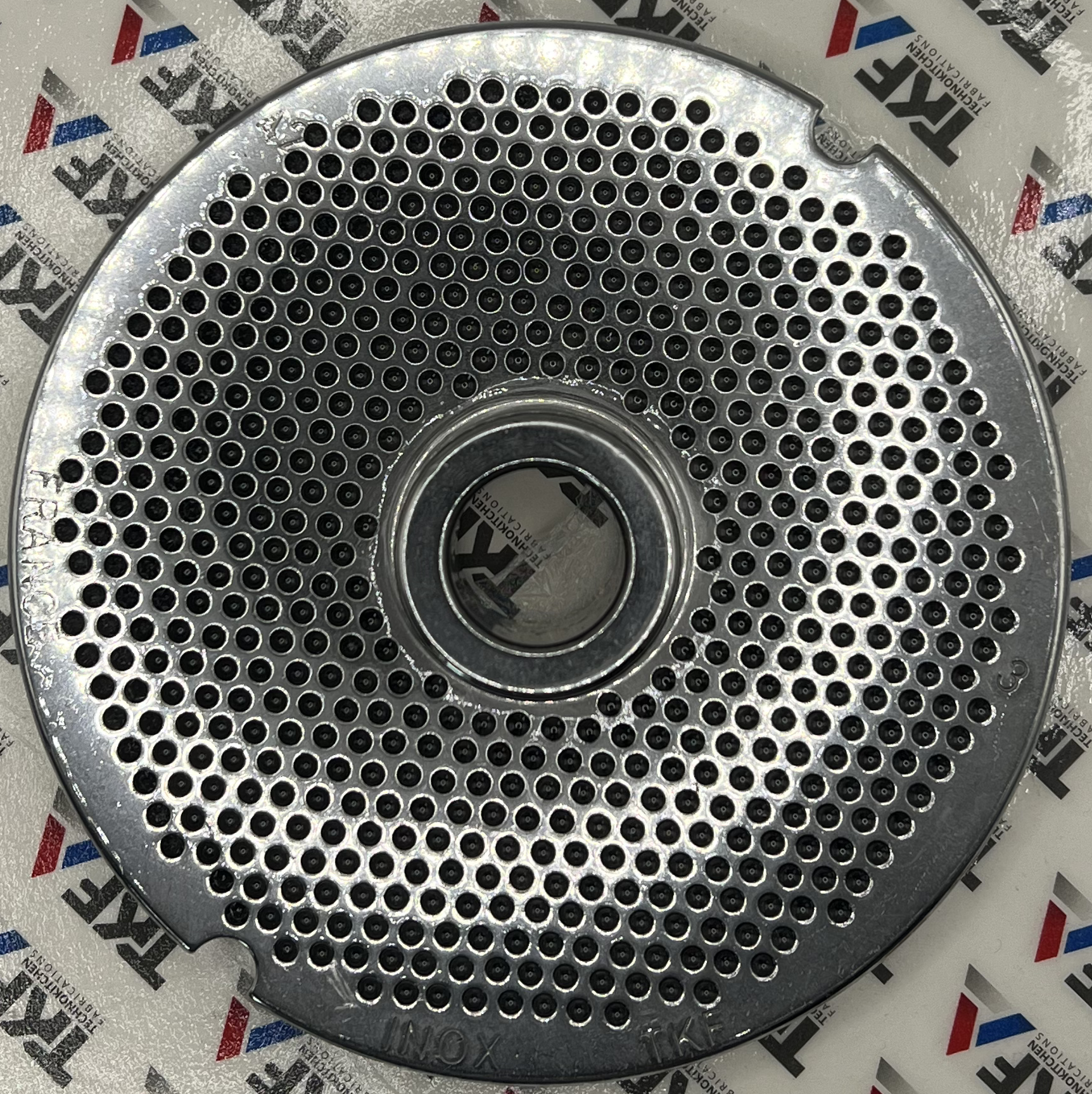 Meat Mincer Strainer Size 42, 3mm Holes — TKF France