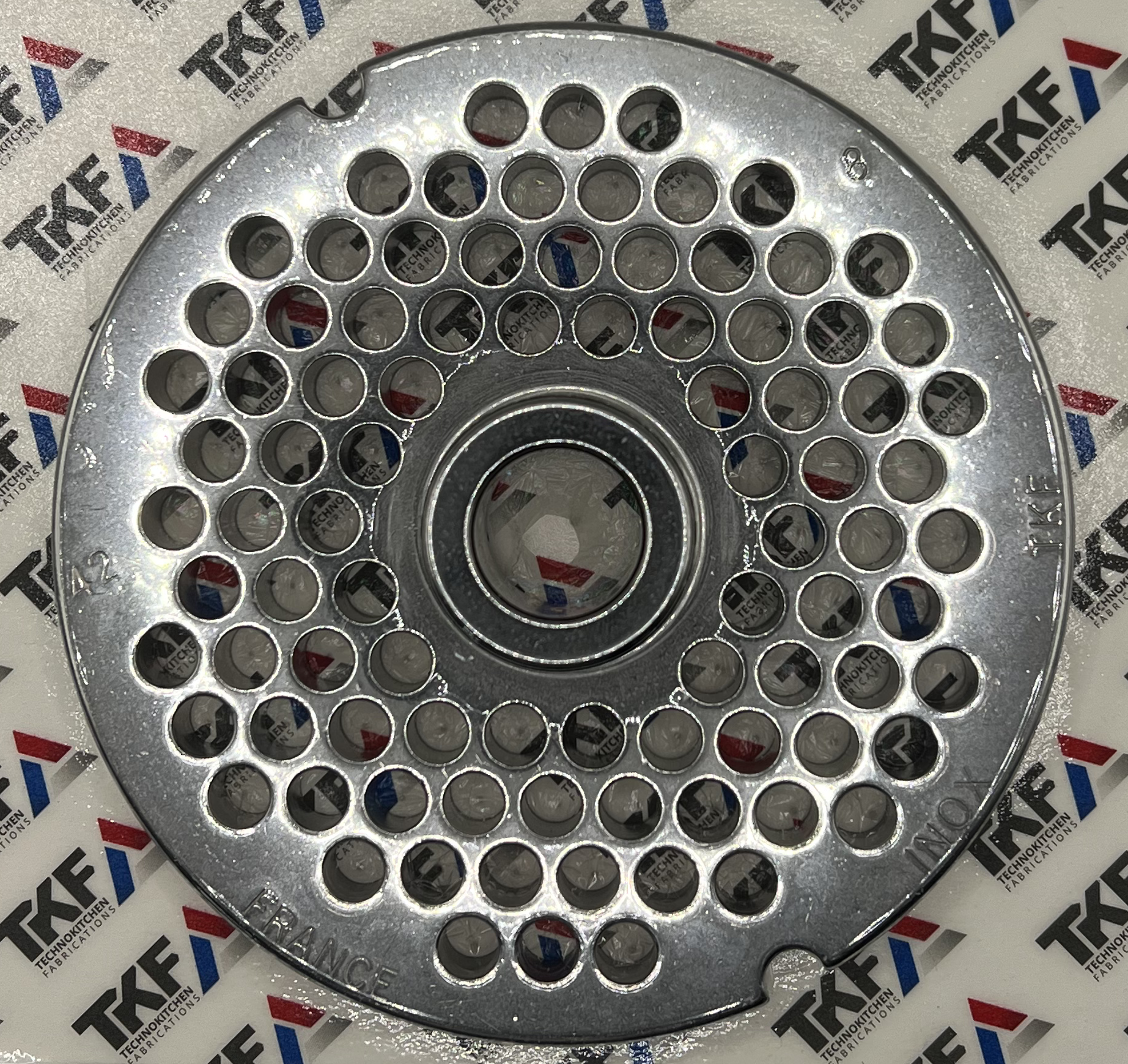 Meat Mincer Strainer Size 42 / 8mm Holes — TKF France