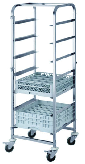 Trolley with Dishwasher Basket