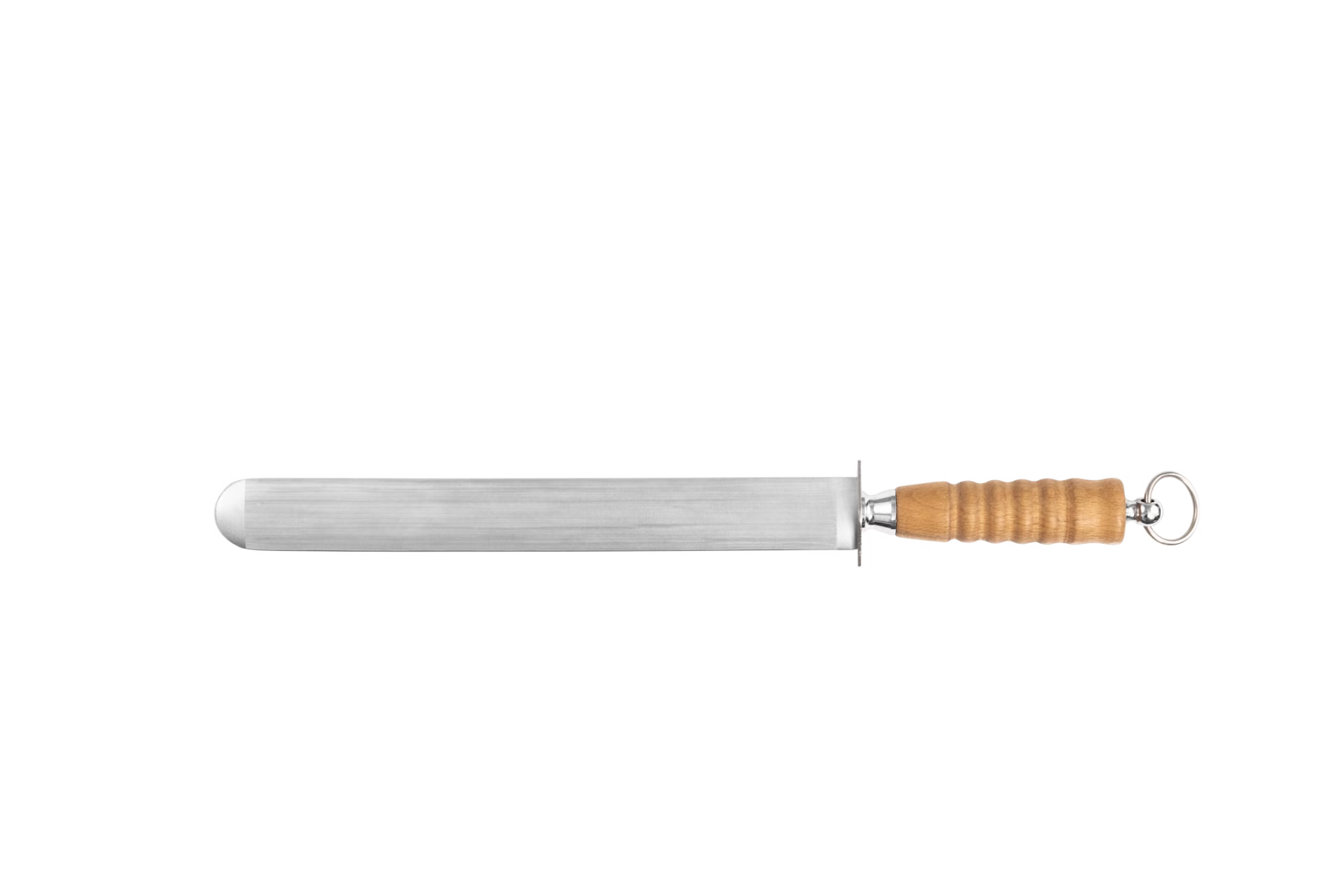 Balkan Sharpening Steel HRC62 35.5cm Light Wood Handle — TKF France